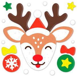 Gel Fönsterdekoration Julren