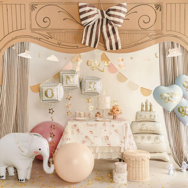 Folieballong Tårta Happy Birthday 70 x 100 cm