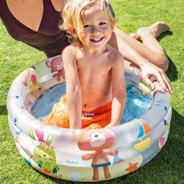 Liten Uppblåsbar Babypool