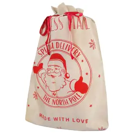 Jultomte Julklappss&auml;ck Jute