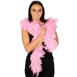 Fj&auml;derboa Rosa 80 g 180 cm