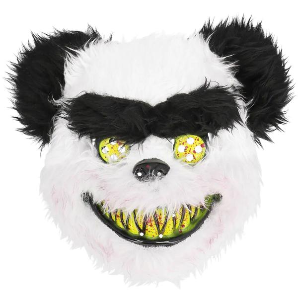 Plysch Mask Läskig Panda