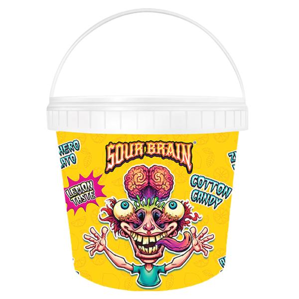 Sockervadd Sour Brain Citron