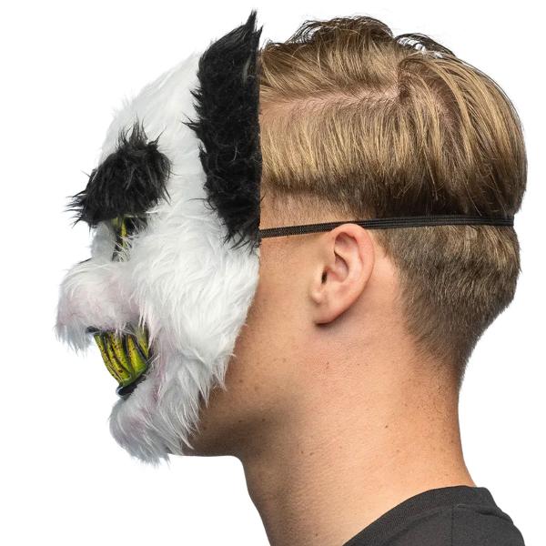 Plysch Mask Läskig Panda