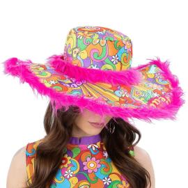 Hippie Solhatt Flerf&auml;rgad