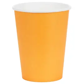 Pappersmuggar Ljusorange 25 cl 6-pack