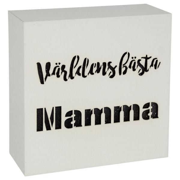 Ljusbox Världens Bästa Mamma