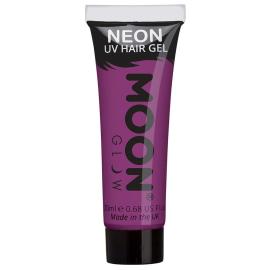 Moon Glow Neon UV H&aring;rgel Intensiv Lila