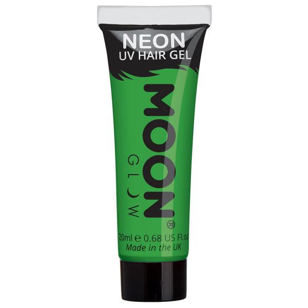 Moon Glow Neon UV Hårgel Intensiv Grön