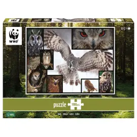 WWF Ugglor Pussel 1000 Bitar