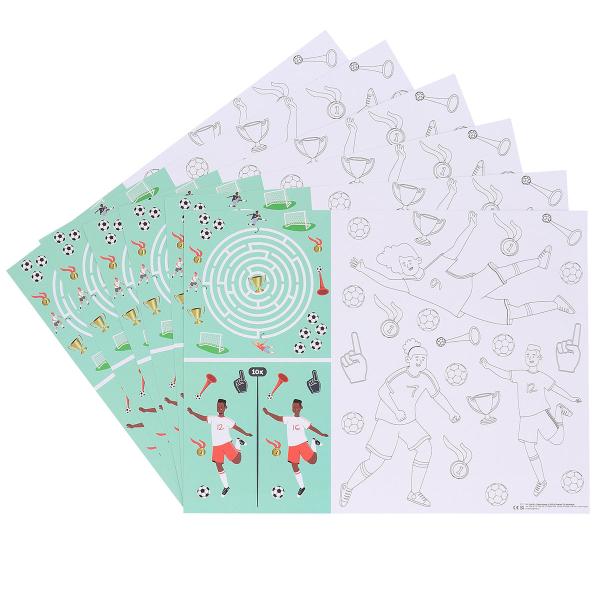 Aktivitetstabletter Fotbollskalas 6-pack