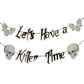 Bokstavsgirlang Let's Have a Killer Time