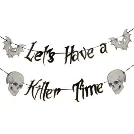 Bokstavsgirlang Let's Have a Killer Time