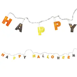 Happy Halloween LED-Ljusslinga