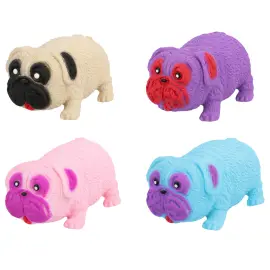 Squeeze Leksak Mops 8,5 cm