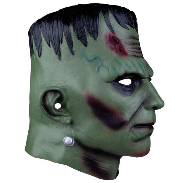 Latexmask Franky Grön