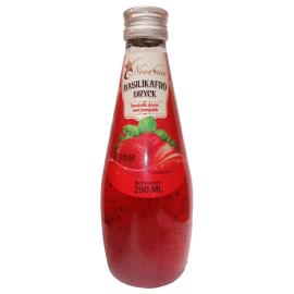 Jordgubbsdryck med Basilikafr&ouml;n 290 ml