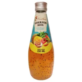 Fruktdryck med Basilikafr&ouml;n Mix 290 ml