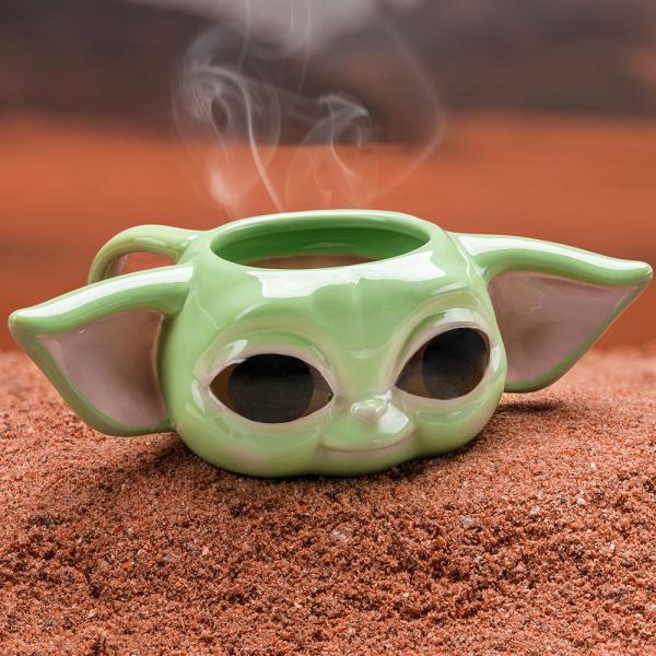 Baby Yoda Huvud Mugg