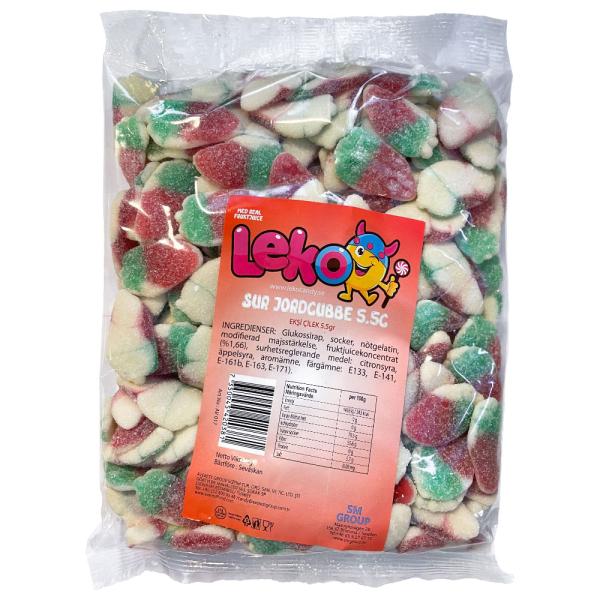 Sur Jordgubbe Godis 1 kg