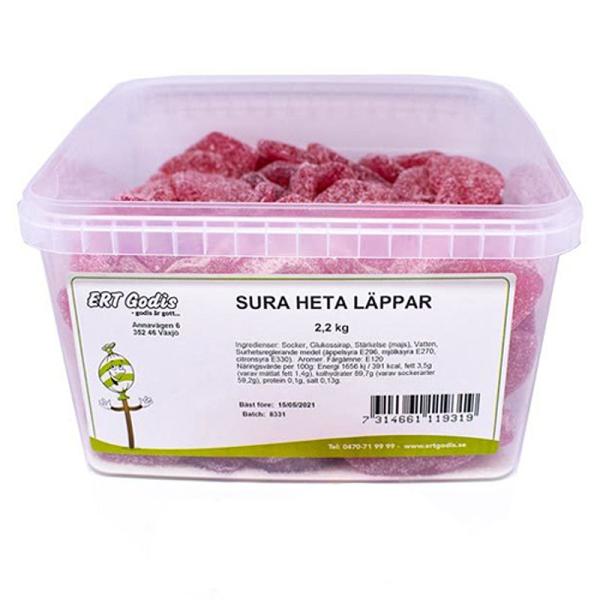 Sura Heta Läppar 2.2 kg