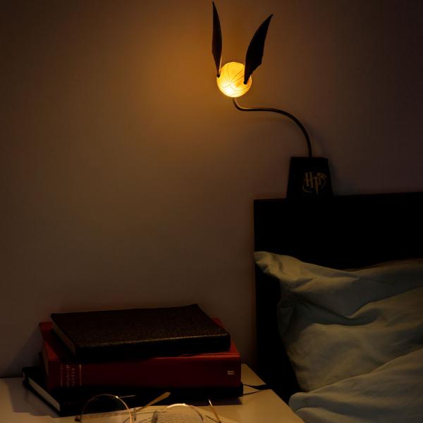 Harry Potter Boklampa Gyllene Kvicken