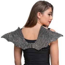 Fladdermusvingar med Strass