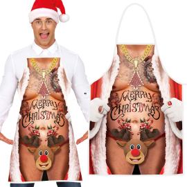 Julförkläde Naken Man