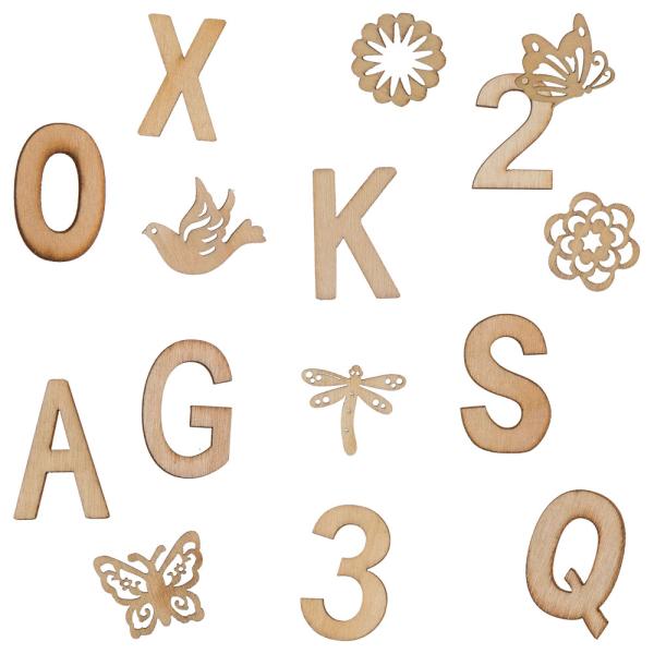 Bokstäver Siffror & Figurer Set