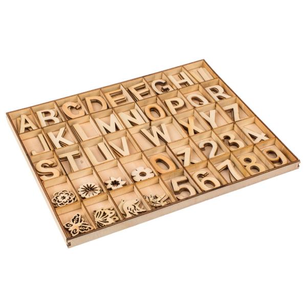 Bokstäver Siffror & Figurer Set