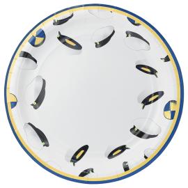 Papperstallrikar Studentmössor 8-pack