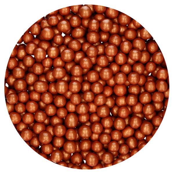Strössel Choco Pearls Koppar