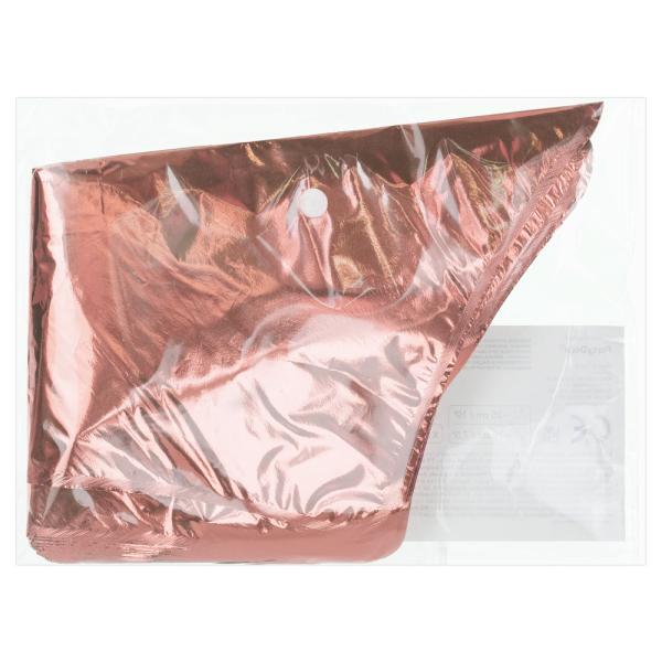 Folieballonger Stjärna Roséguld 25-pack