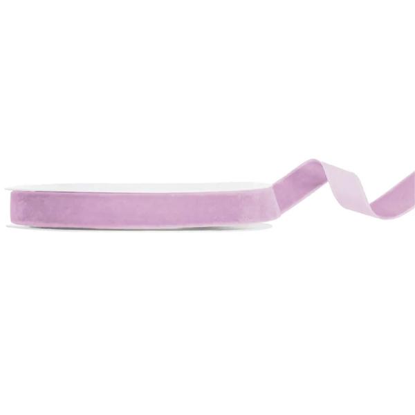 Sammetsband Lavendel 15 mm