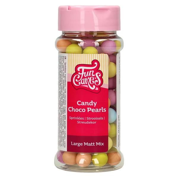 Strössel Choco Pearls Stora Matt Mix