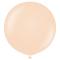 Beige Stora Latexballonger Blush