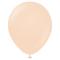 Beige Stora Standard Latexballonger Blush