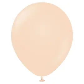 Beige Stora Standard Latexballonger Blush