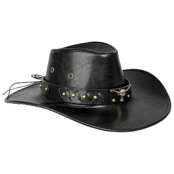 Cowboyhatt Texas Svart
