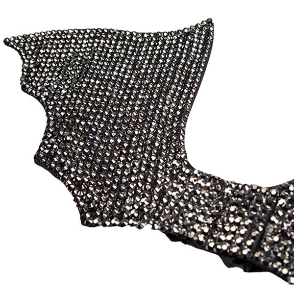 Fladdermusvingar med Strass