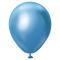 Blå Mini Chrome Ballonger