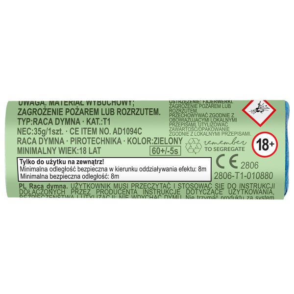 Gröna Rökbomber 5-pack