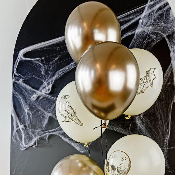 Halloween Latexballonger Mix 6-pack