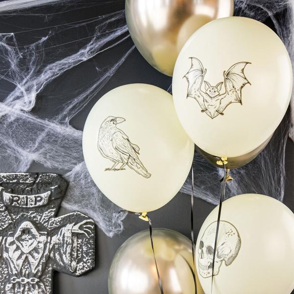 Halloween Latexballonger Mix 6-pack