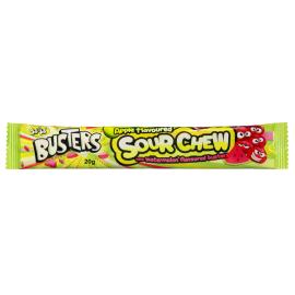 Busters Sour Chew Apple & Watermelon 20g