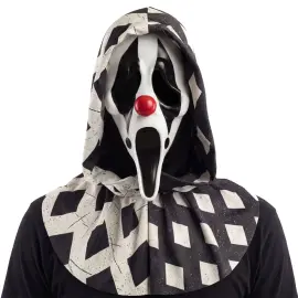 Helt&auml;ckande Clownmask Ghostface