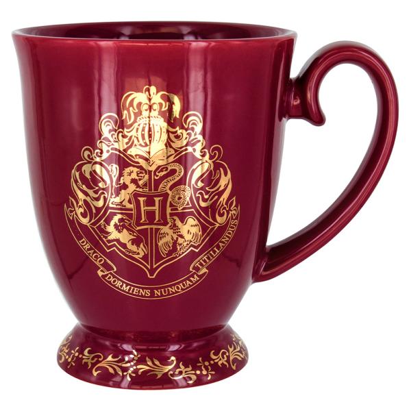 Hogwarts Mugg Vinröd
