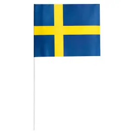 Svenska Flaggor på Pinne
