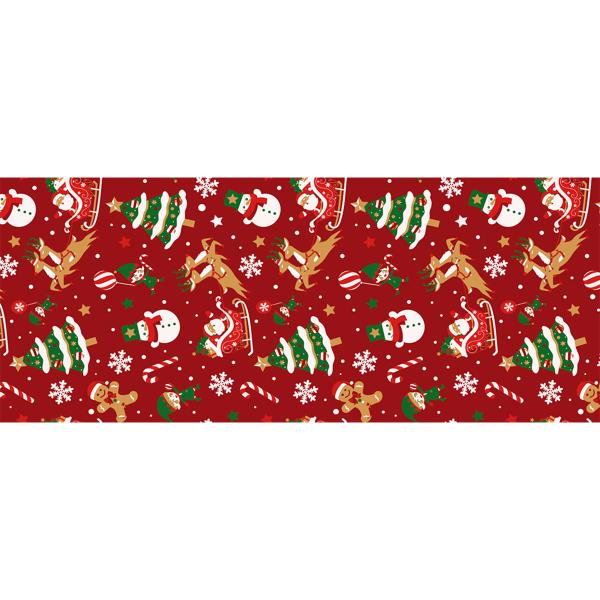 Jullöpare med Julmotiv