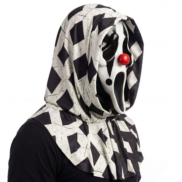 Heltäckande Clownmask Ghostface